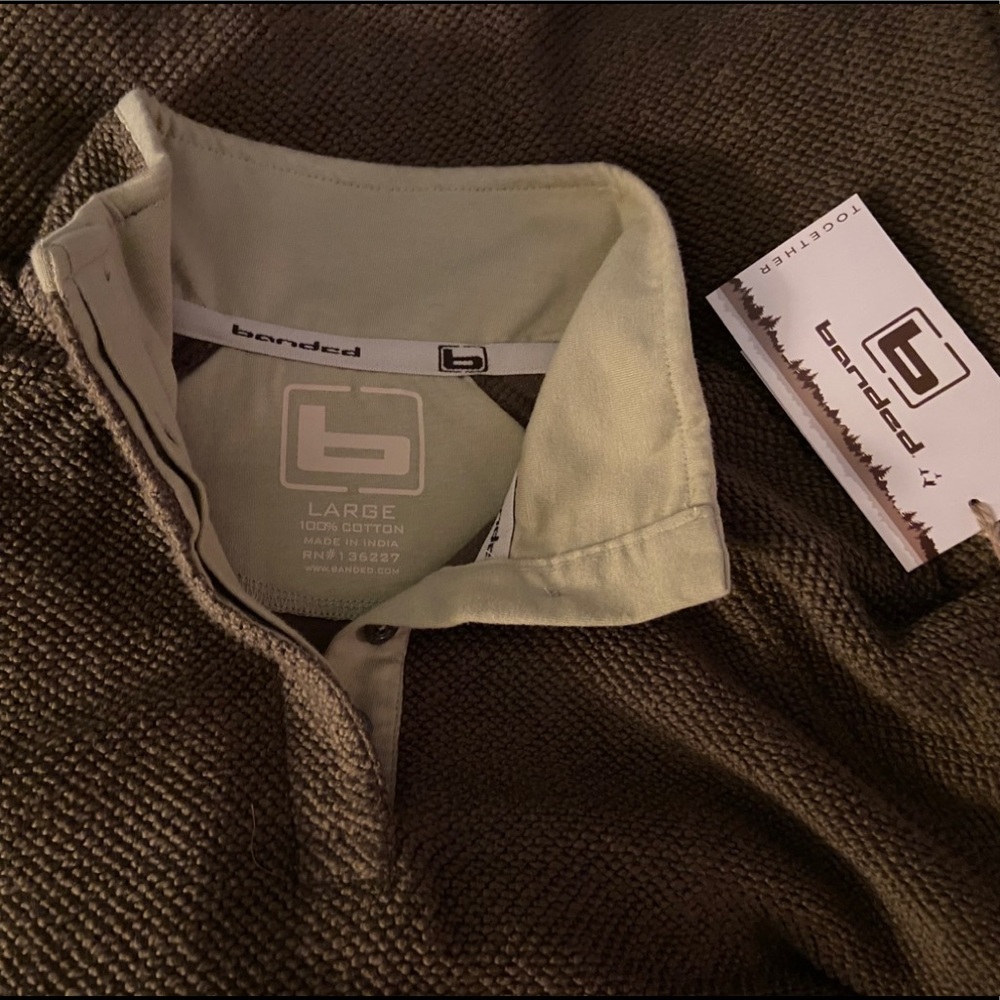 Banded Ladies Outdoor Sweater
